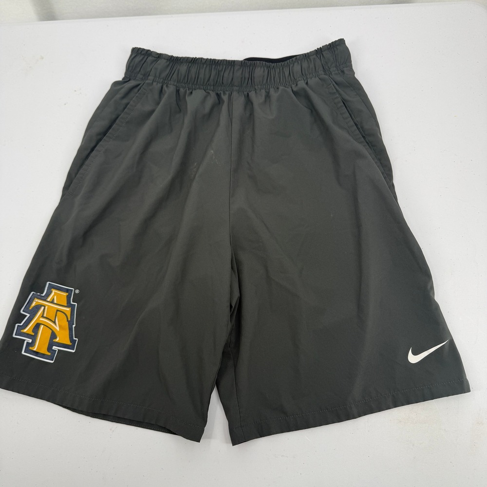Nike Athletic Shorts Mens Small Gray NC A&T Aggies Dri-FIT Lightweight Gym